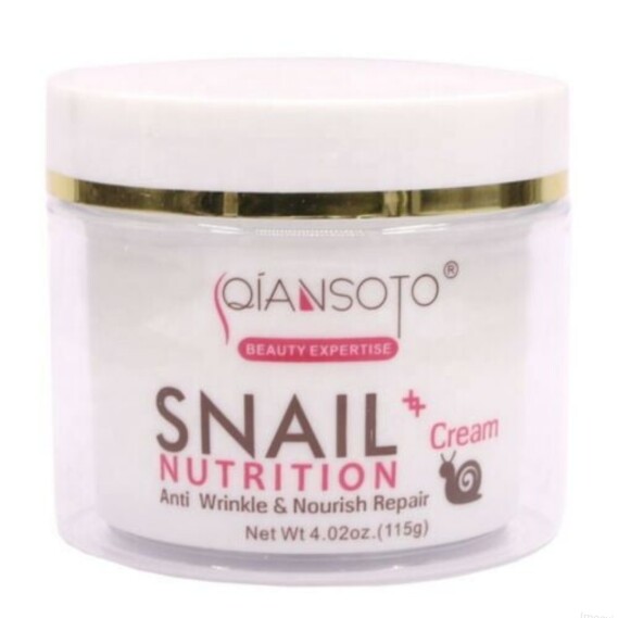 Qiansoto Moisturizing Snail Repair Cream Face Anti Aging Nutrition Mucus Essence  Image 1 of Qiansoto Moisturizing Snail Repair Cream Face Anti Aging