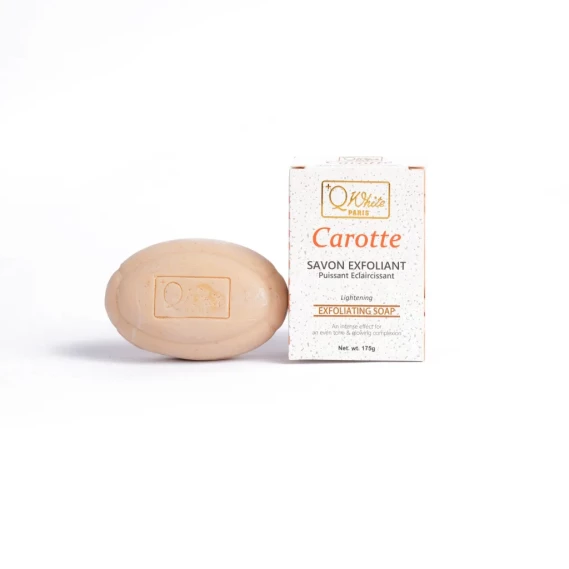 QWhite Carrot Exfoliating Soap