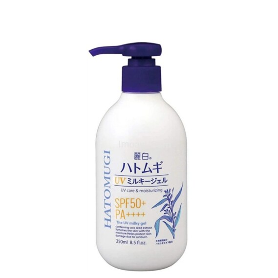 Reihaku Hatomugi Uv Milky Gel Spf 50 250ml