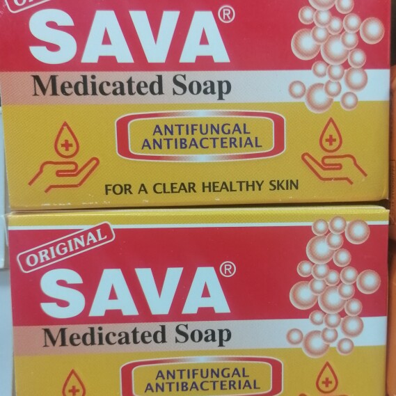 SAVA Medicated Anti fungal Antibacterial Soap 100g