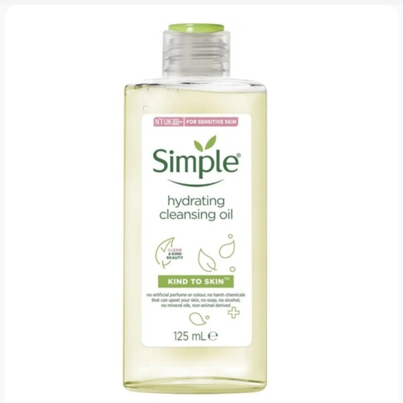 Simple Kind to Skin Hydrating Cleansing Oil 125ml