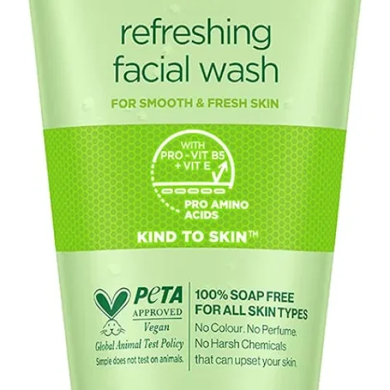 Simple Kind to Skin Refreshing Facial Wash Gel 150ml