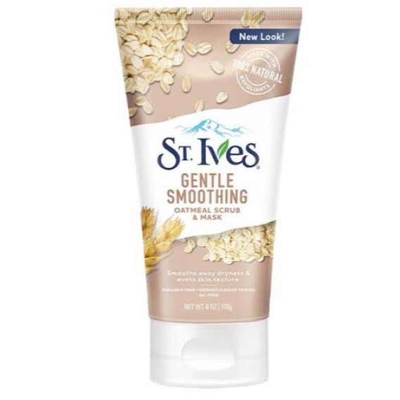 St Ives GENTLE SMOOTHING OATMEAL SCRUB & MASK 150ML