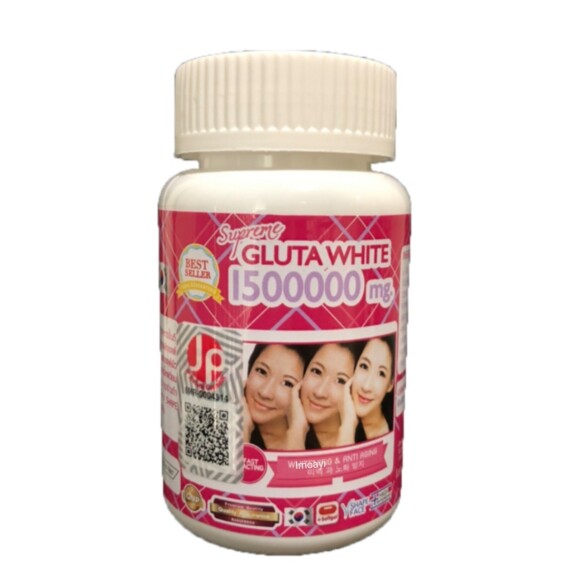 Supreme GLUTA WHITE 1500000 mg 30pcs