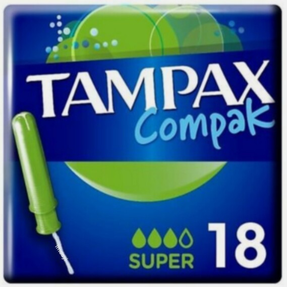 Tampax Compak Super tampons