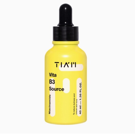 TIAM Vita B3 Source, 10% Niacinamide Serum, 2% Arbutin, Hyperpigmentation, Dark Spot Treatment, 1.35 Fl Oz