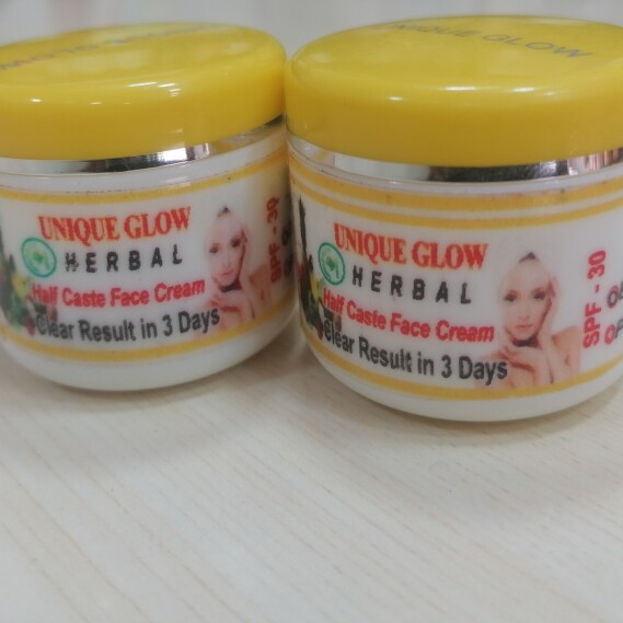 Unique Glow Herbal Halfcast Face Cream 30ml