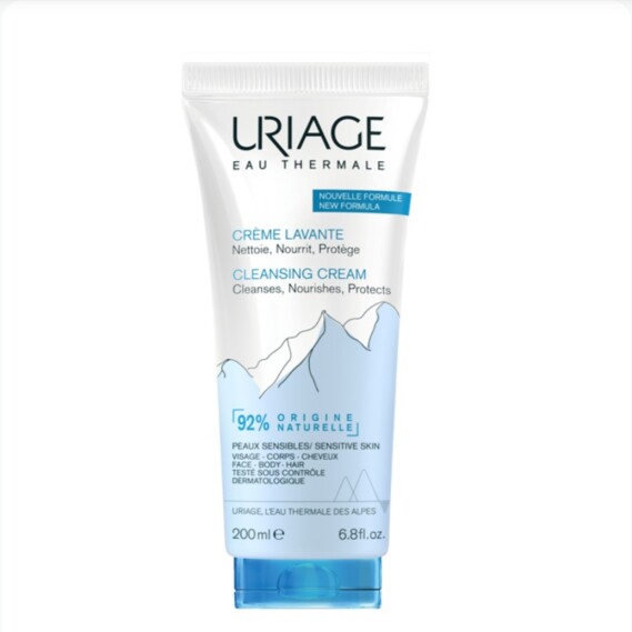 URIAGE THERMAL WATER NEW FORMULA CLEANSING CREAM  200ml  6.8 fl. oz