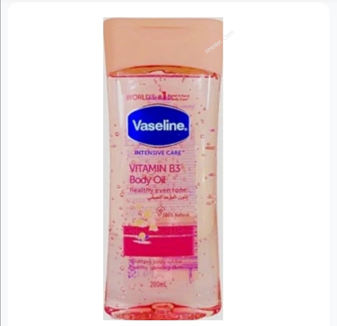 Vaseline Vitamin B3 Body Oil Healthy Even Tone 200ml