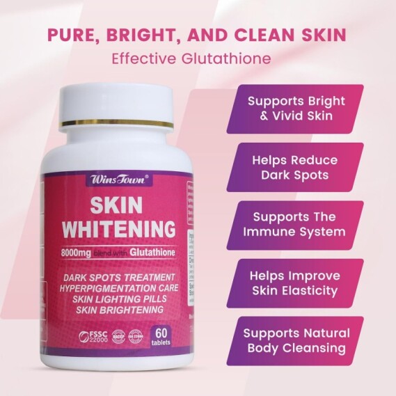 WinsTown Skin Whitening Tablet (8000mg)