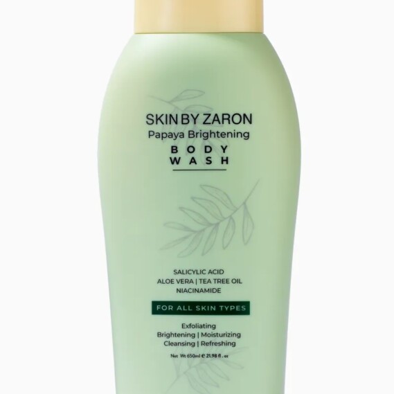 Skin By Zaron Papaya Brightening Body Wash 650ml